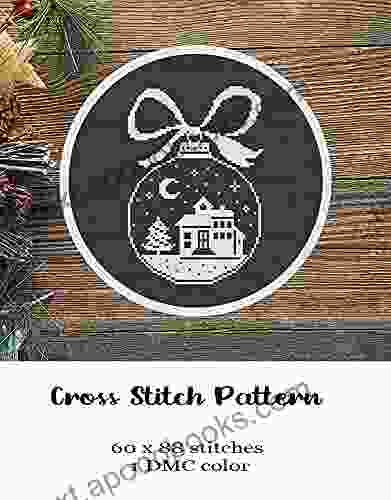 Cross Stitch Pattern Snow Globe