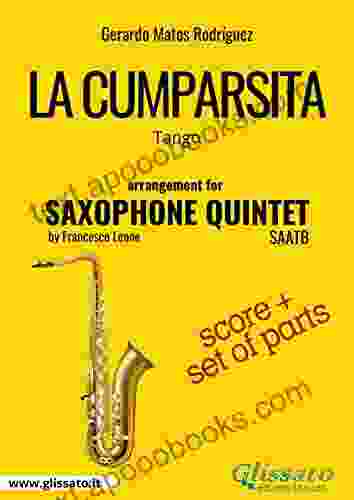 La Cumparsita Saxophone Quintet Score Parts: Tango